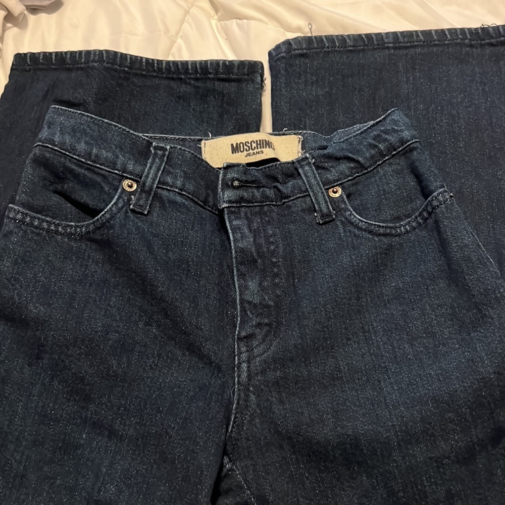 Moschino Wide leg flare Jean